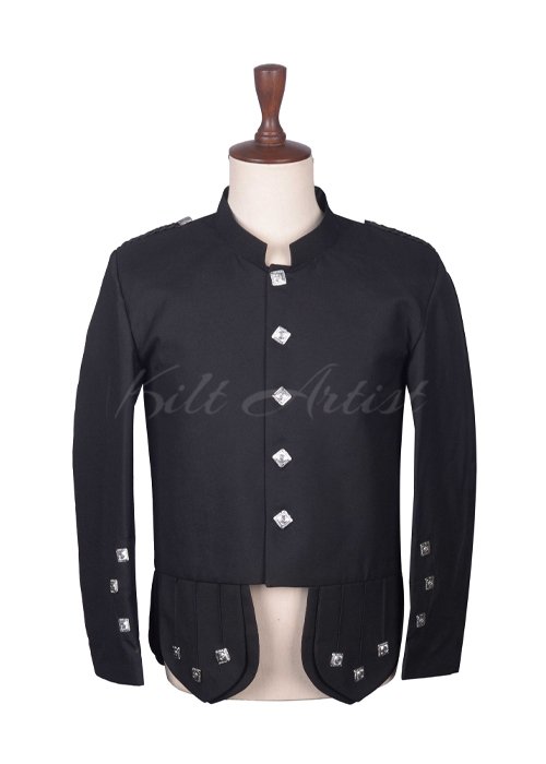 Black Wool Kenmore Jacket