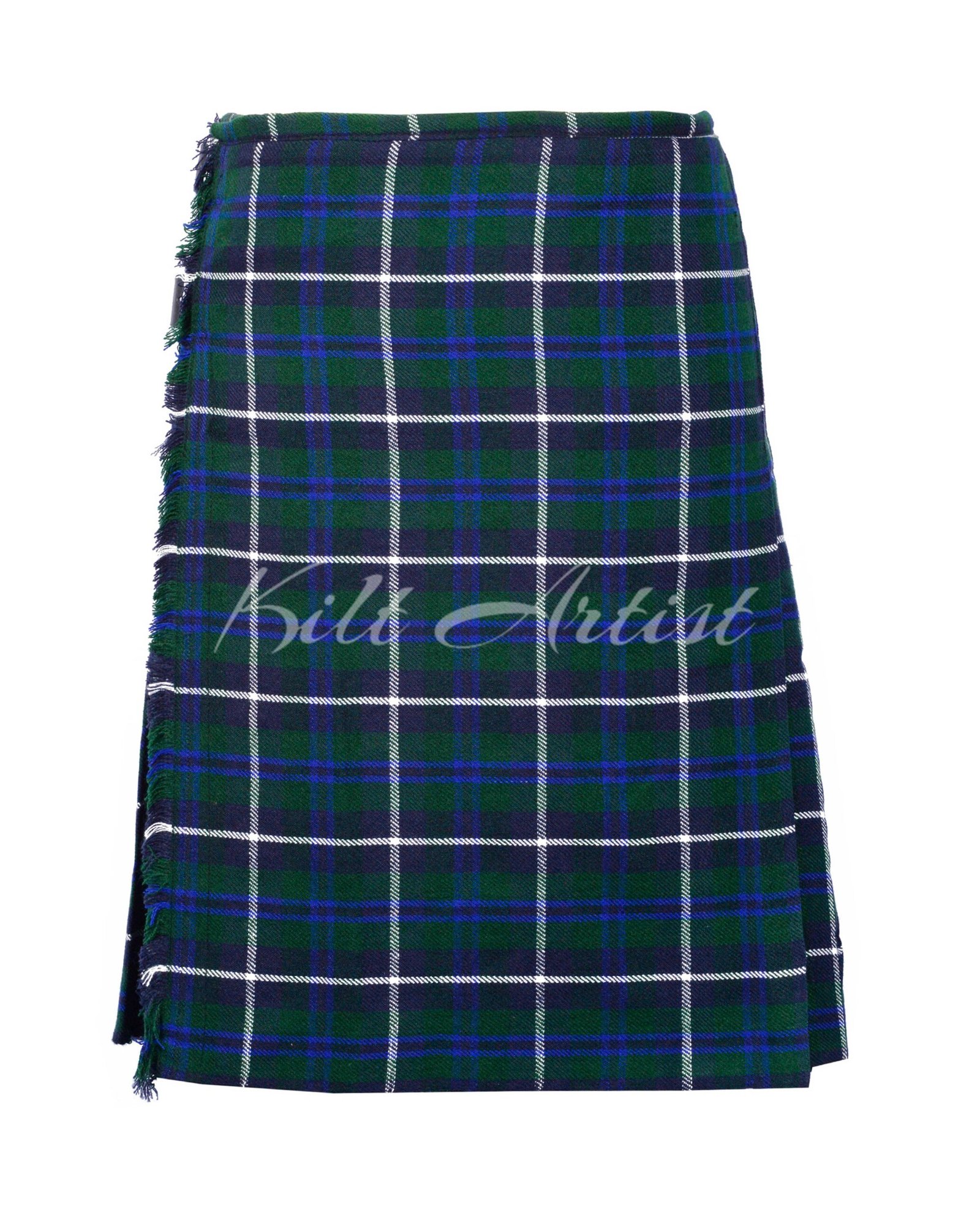 Blue Douglas Tartan 8 Yard Kilt - Image 3