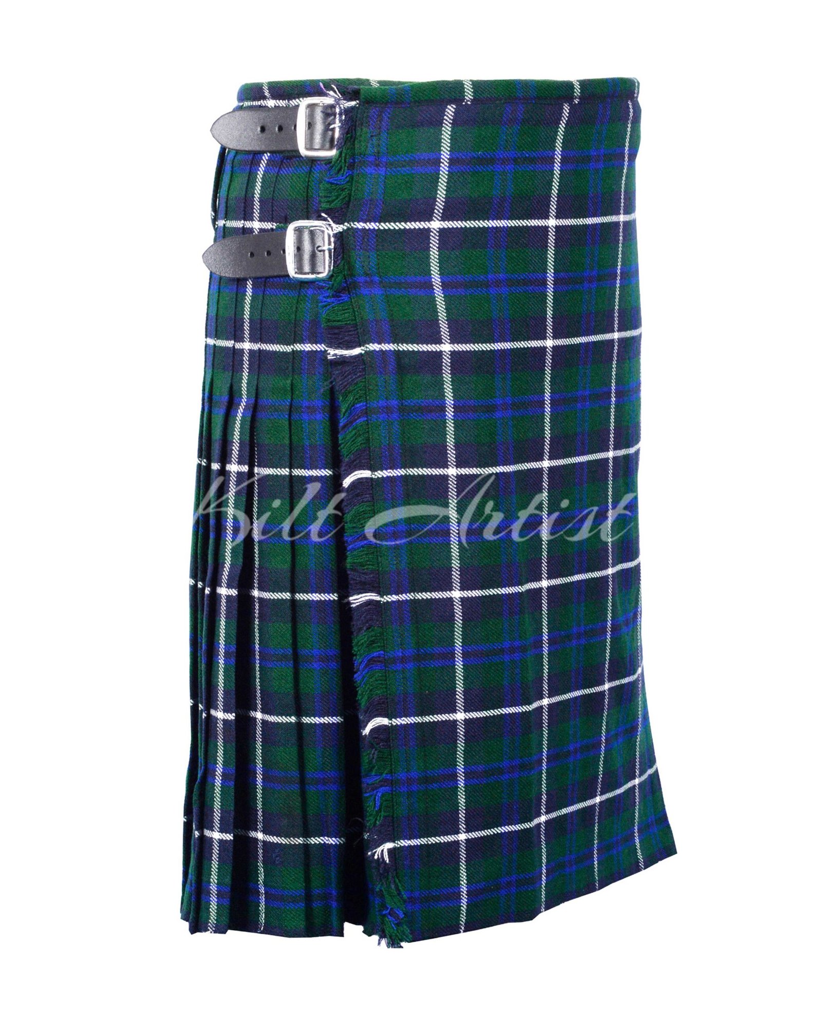 Blue Douglas Tartan 8 Yard Kilt - Image 2