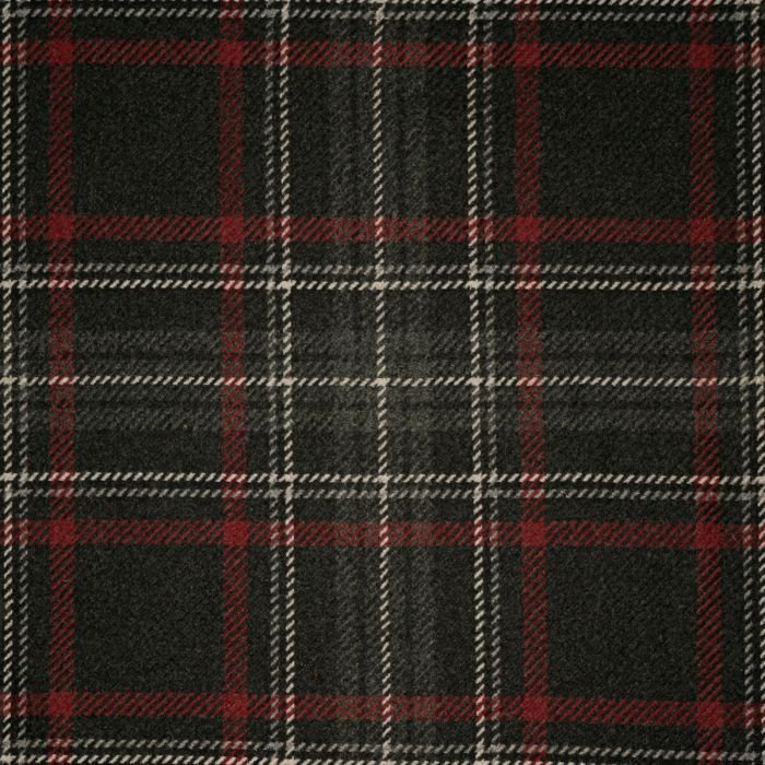 Bracken Stewart Graphite Tartan Fabrics
