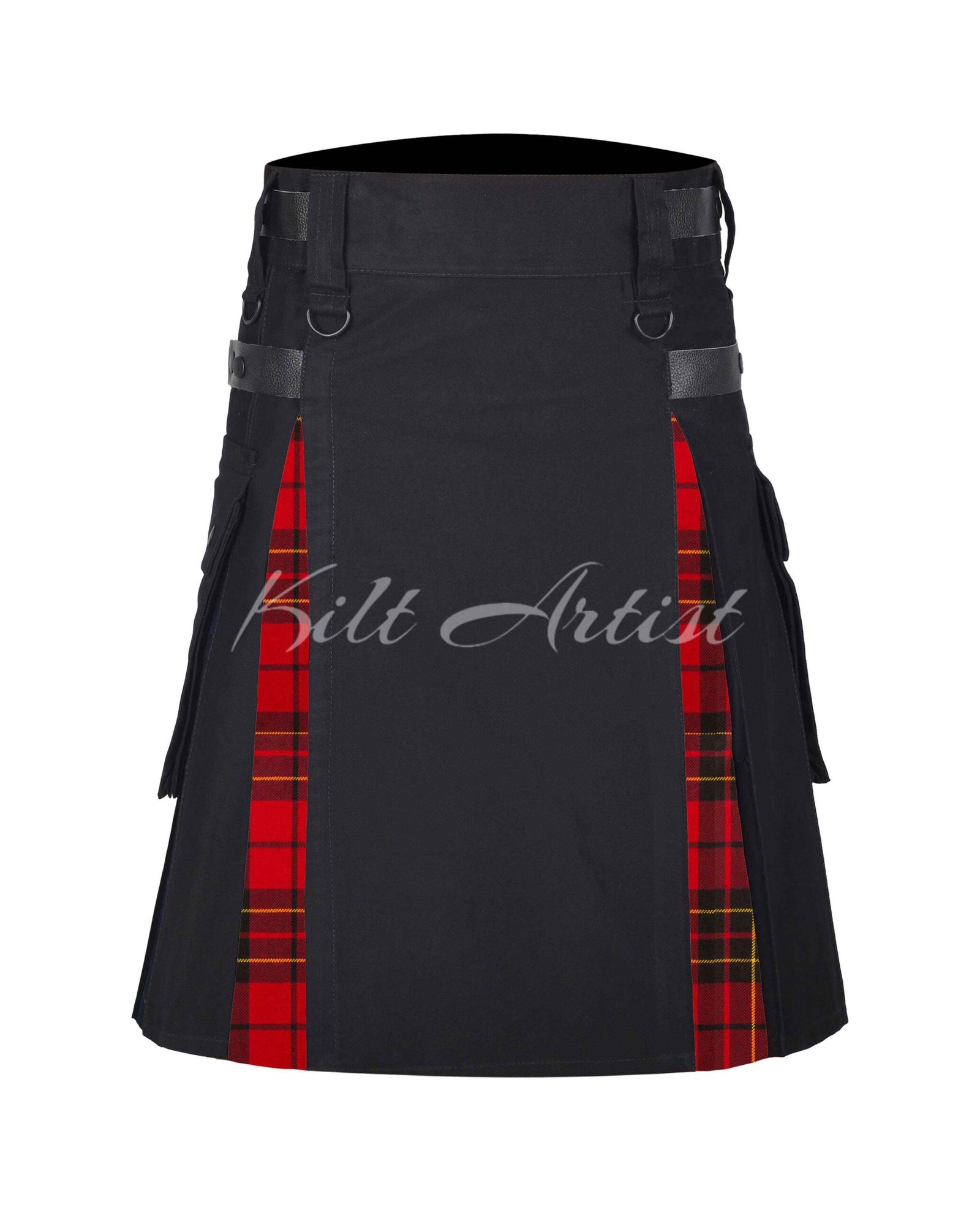 Brodie Red Modern Tartan Hybrid Kilt