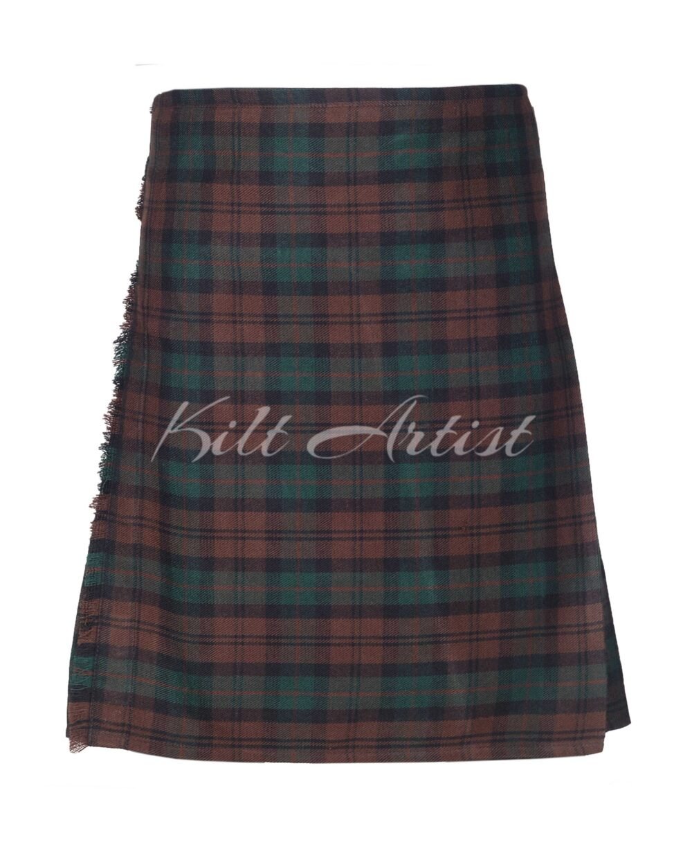 Brown Watch Tartan 8 Yard Kilt