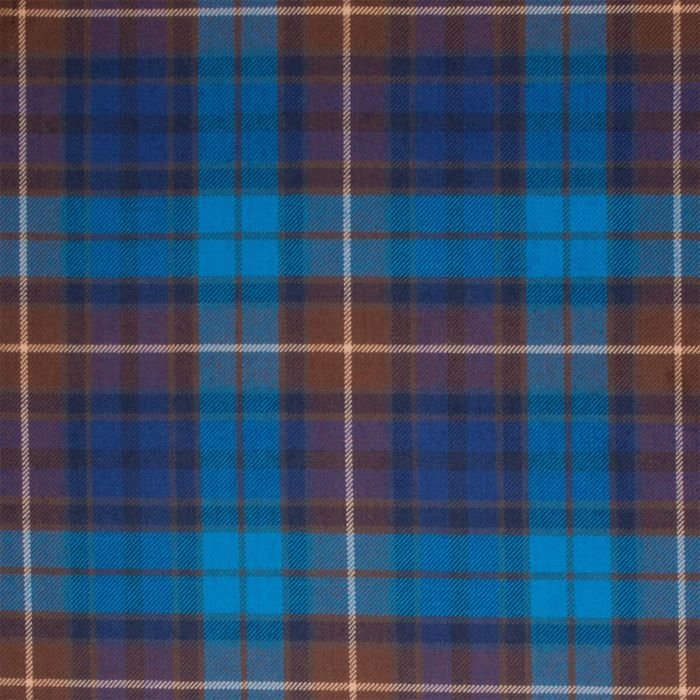 Buchanan Blue Tartan Fabric