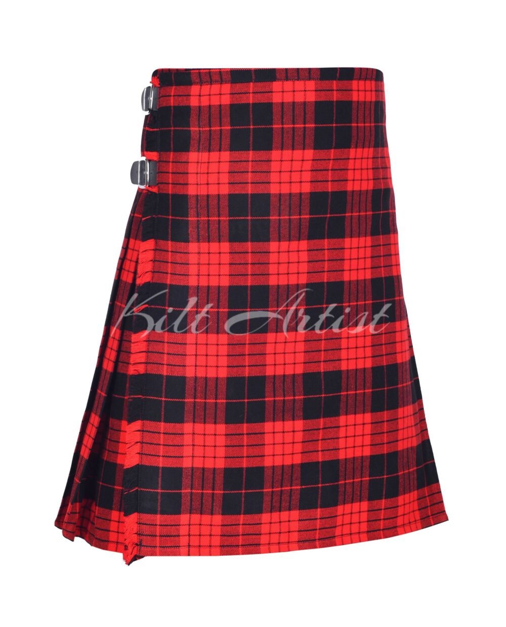 Cameron Black Tartan 8 Yard Kilt