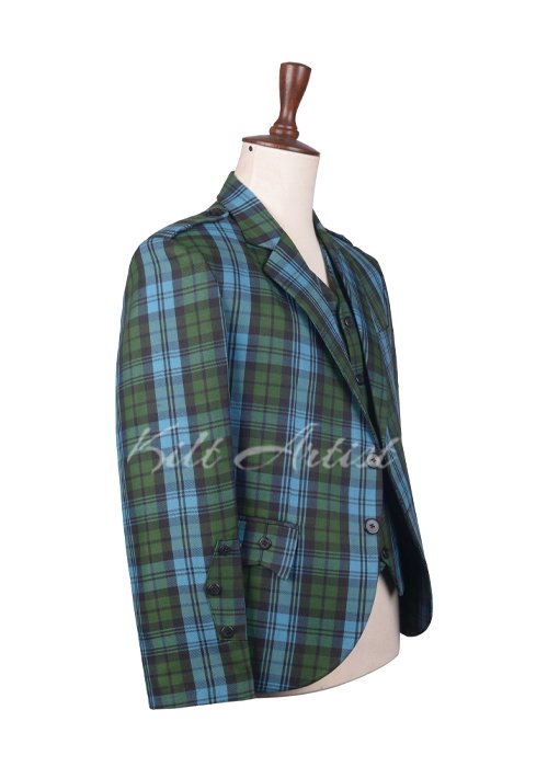 Campbell Ancient Tartan Argyll Jacket - Image 2