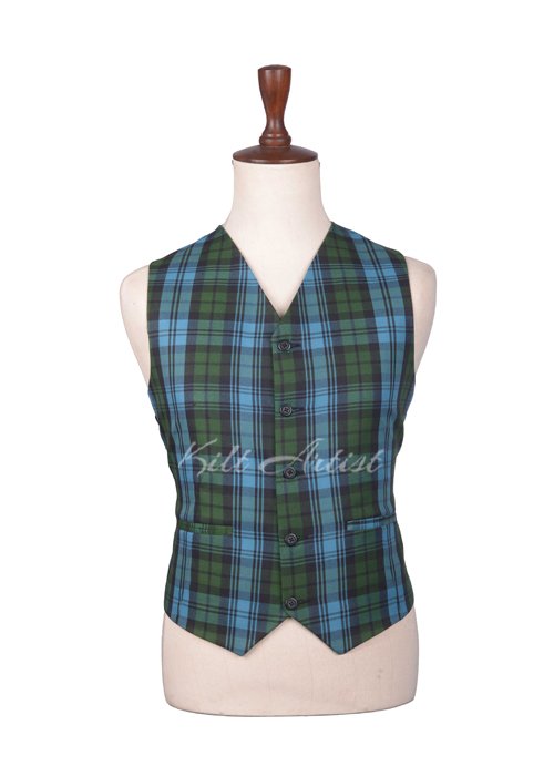 Campbell Ancient Tartan Argyll Waistcoat