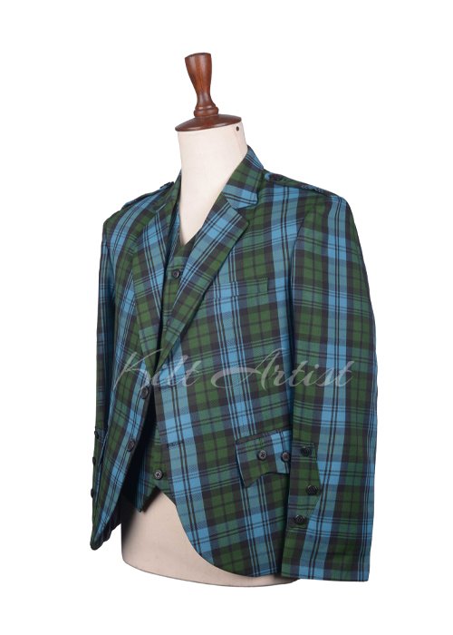 Campbell Ancient Tartan Argyll Jacket - Image 3