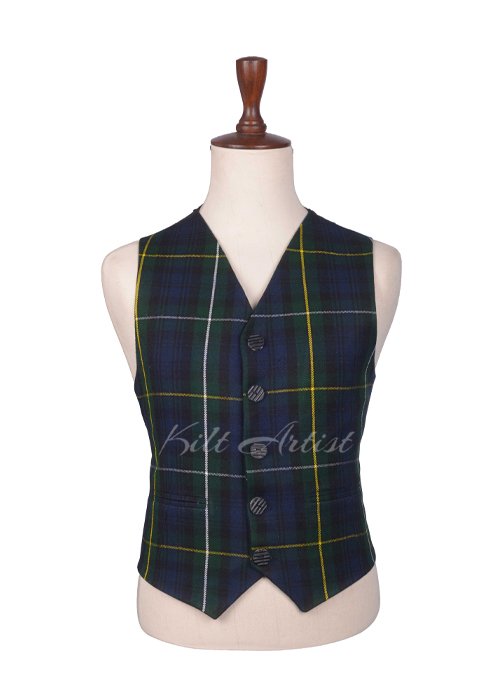 Campbell of Argyll Tartan Waistcoat