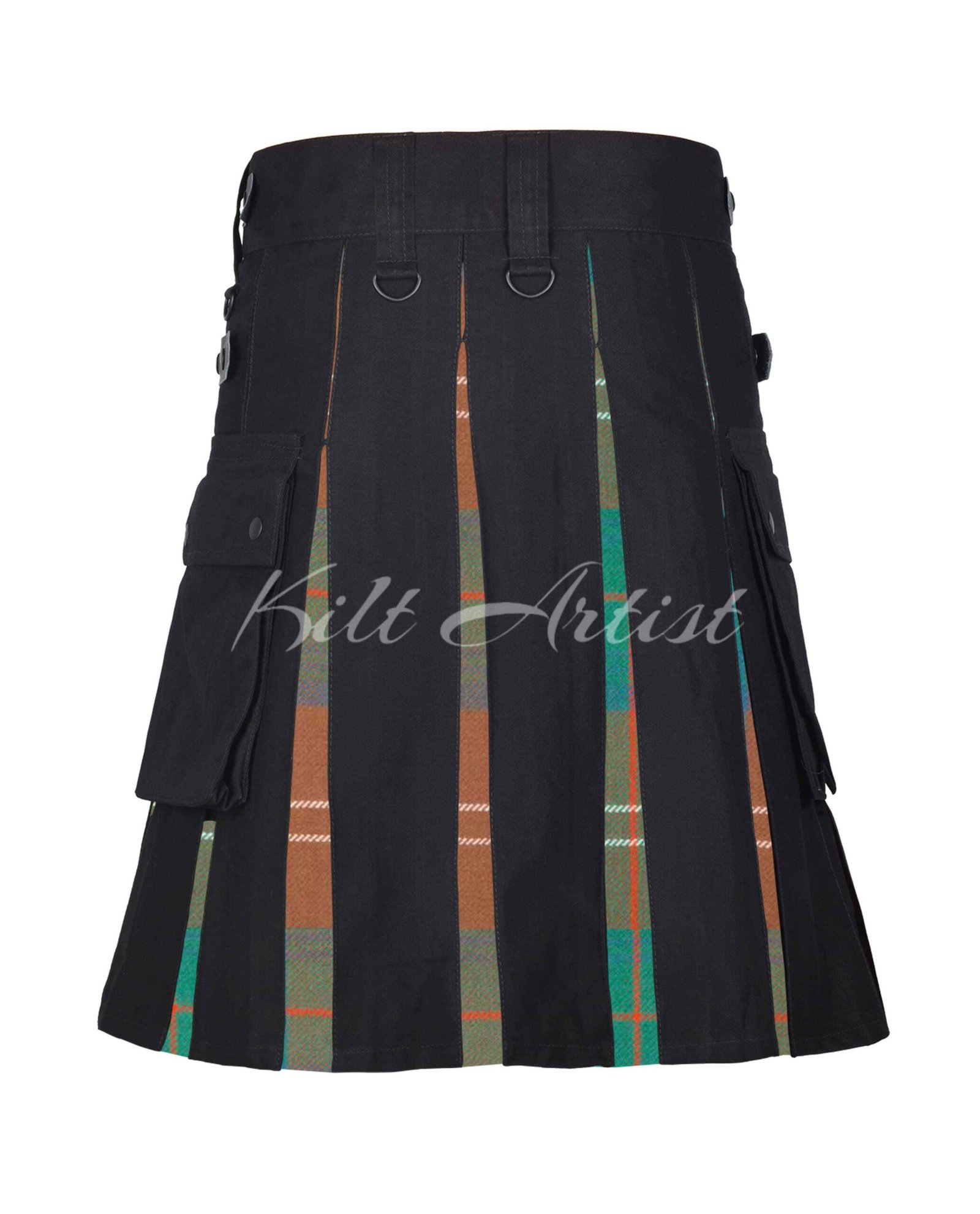 Chisholm Hunting Ancient Tartan Hybrid Kilt