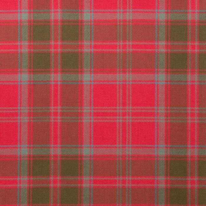 Drummond Clan Weathered Tartan Fabric