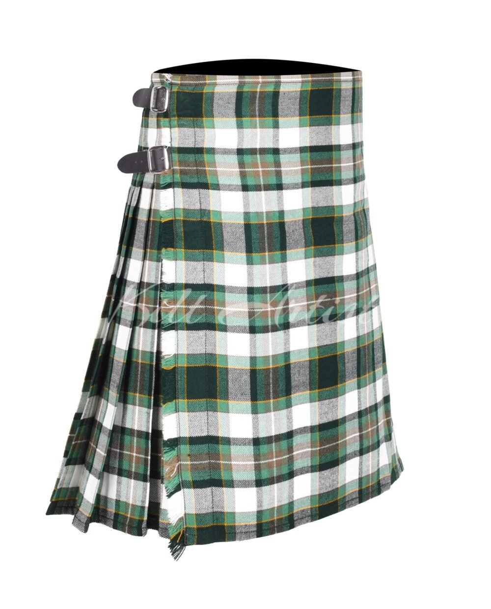 Drummond of Perth Dress Green Tartan 8 Yard Kilt