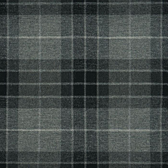 Fraser Grey Tartan Fabric