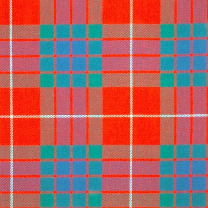 Fraser Red Ancient Tartan Fabric