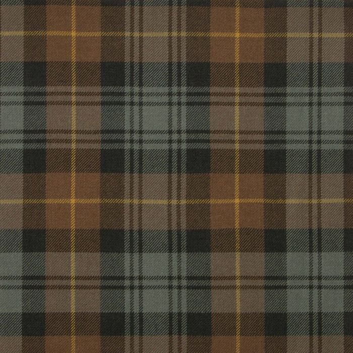 Gordon Clan Weathered Tartan Fabric
