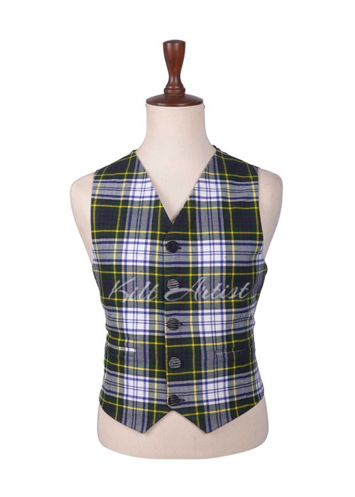 Gordon Dress Tartan Argyll Waistcoat