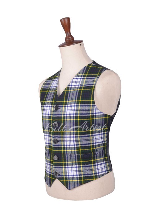 Gordon Dress Tartan Argyll Waistcoat