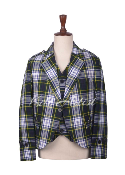 Gordon Dress Tartan Argyll Jacket