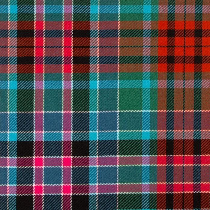 Gordon Red Ancient Tartan Fabric