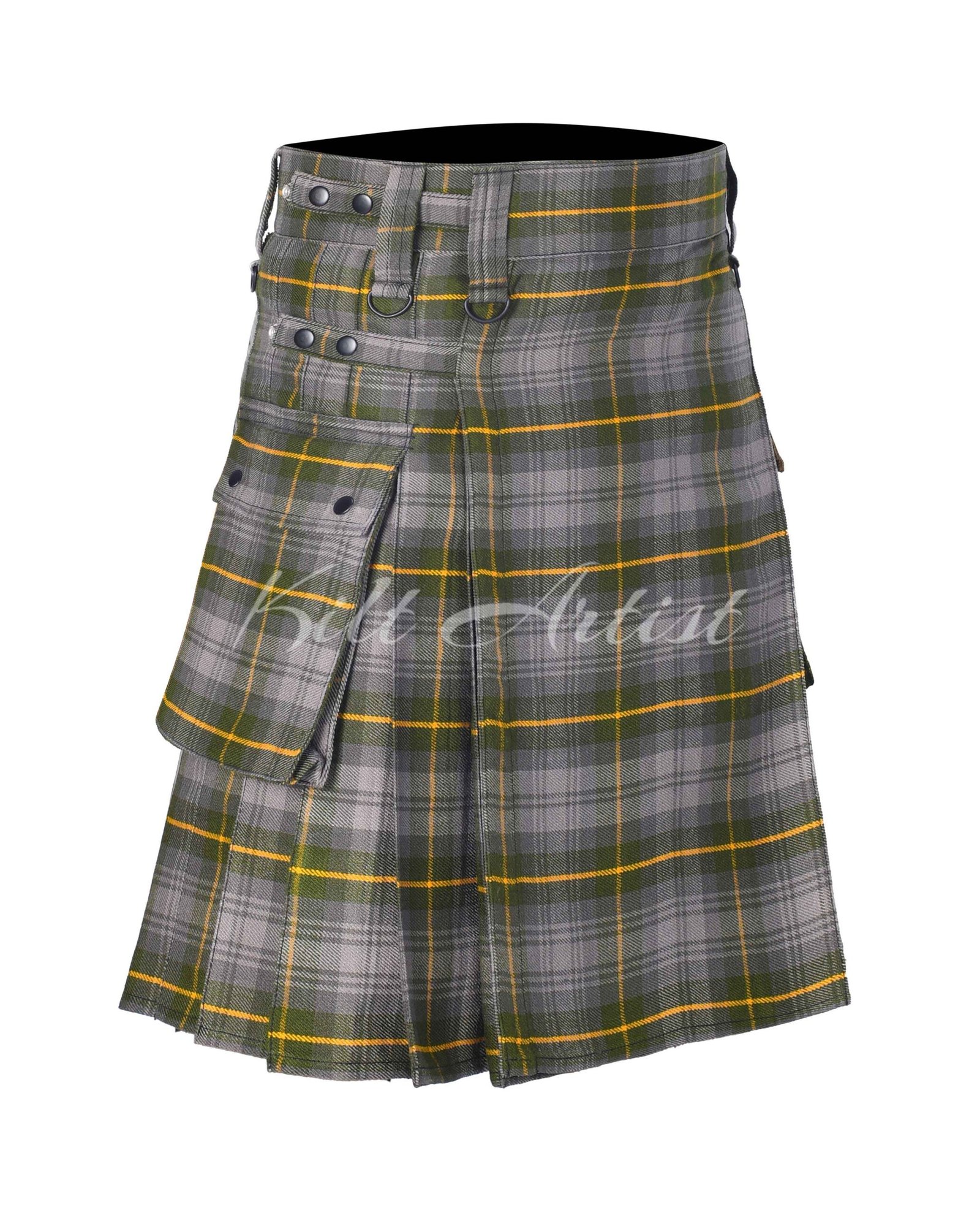 Gordon Weathered Ancient Tartan Utility Kilt