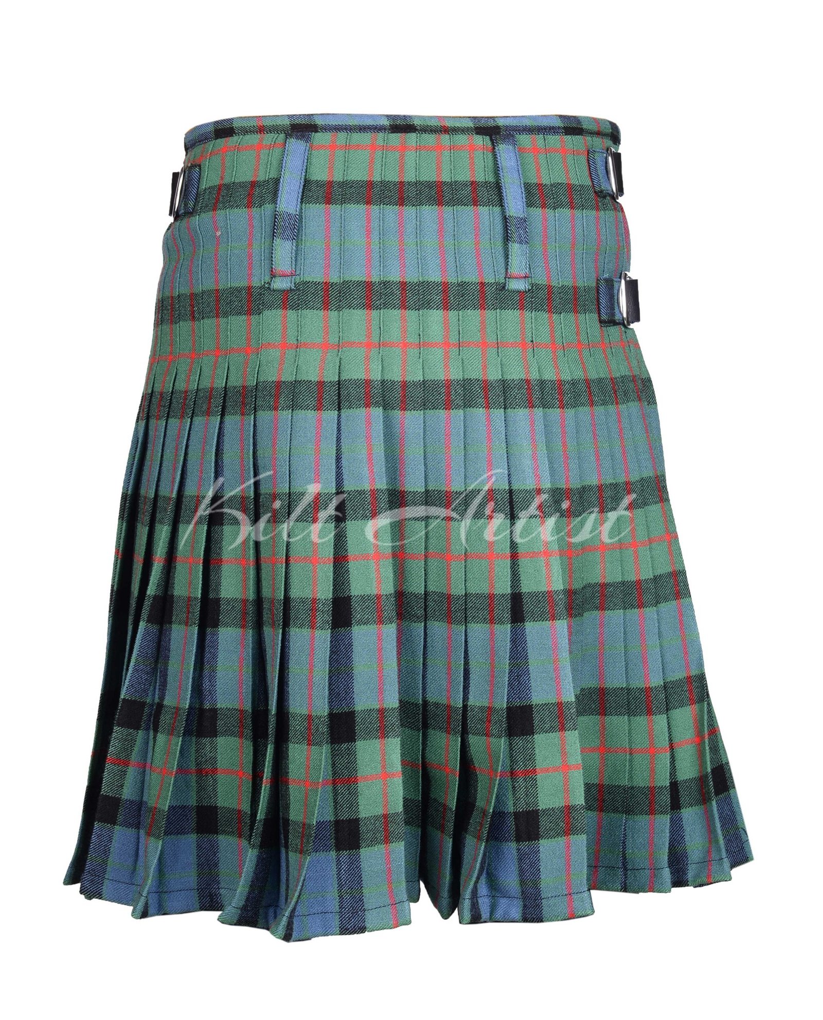 Gunn Ancient Muted Tartan 8 Yard Kilt - Image 2