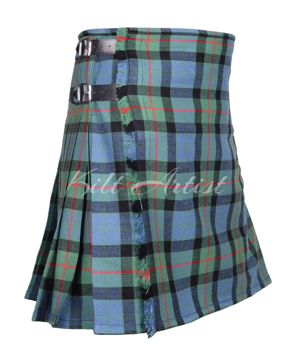 Gunn Ancient Muted Tartan 8 Yard Kilt