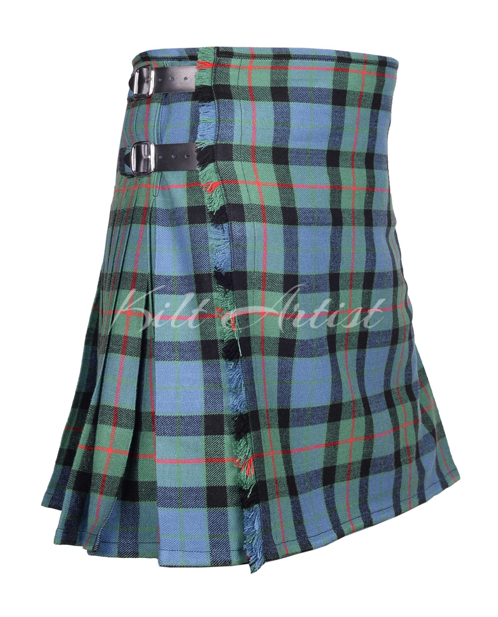 Gunn Ancient Muted Tartan 8 Yard Kilt