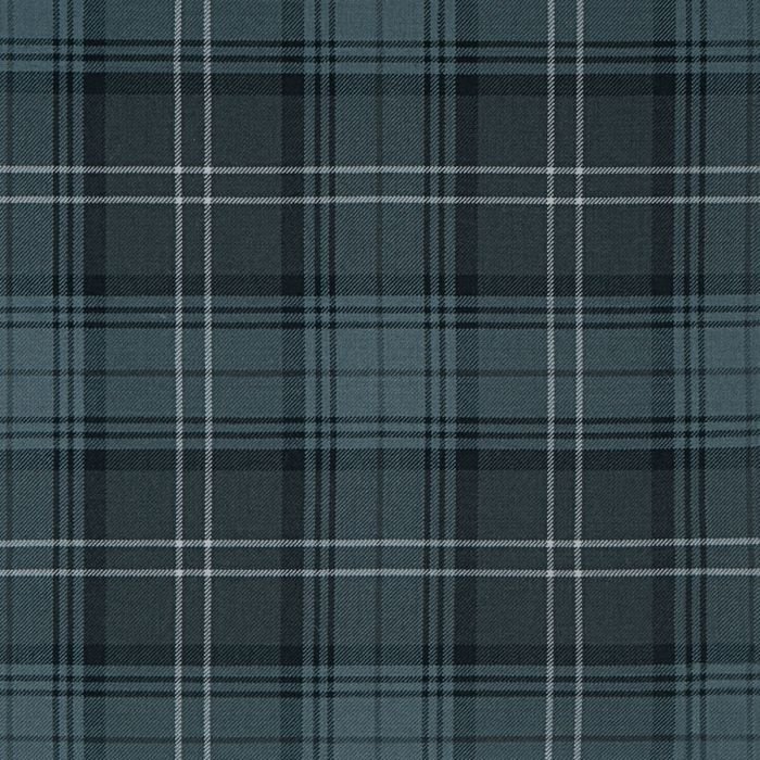 Highland Granite Modern Tartan Fabric