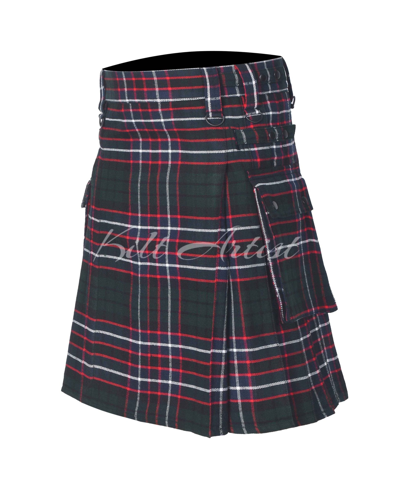 Hunter Modern Tartan Utility Kilt