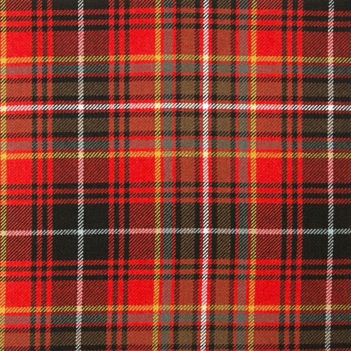 Innes Red Weathered Tartan Fabrics