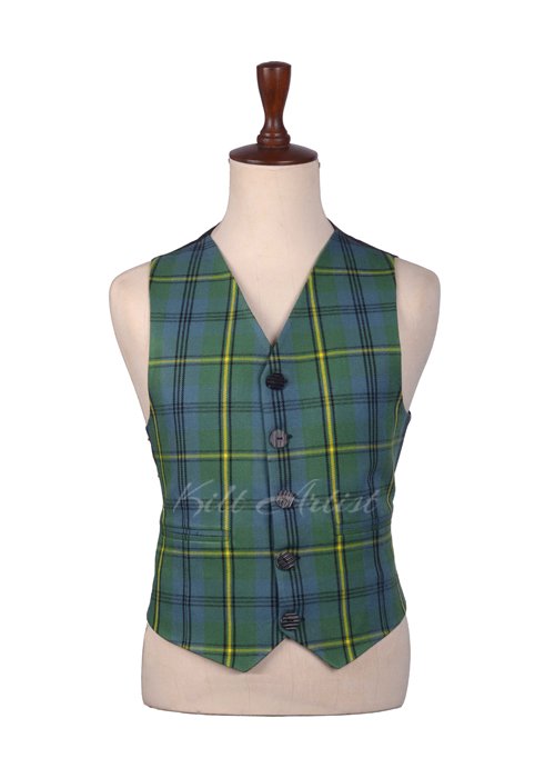 Johnston Ancient Tartan Argyll Waistcoat