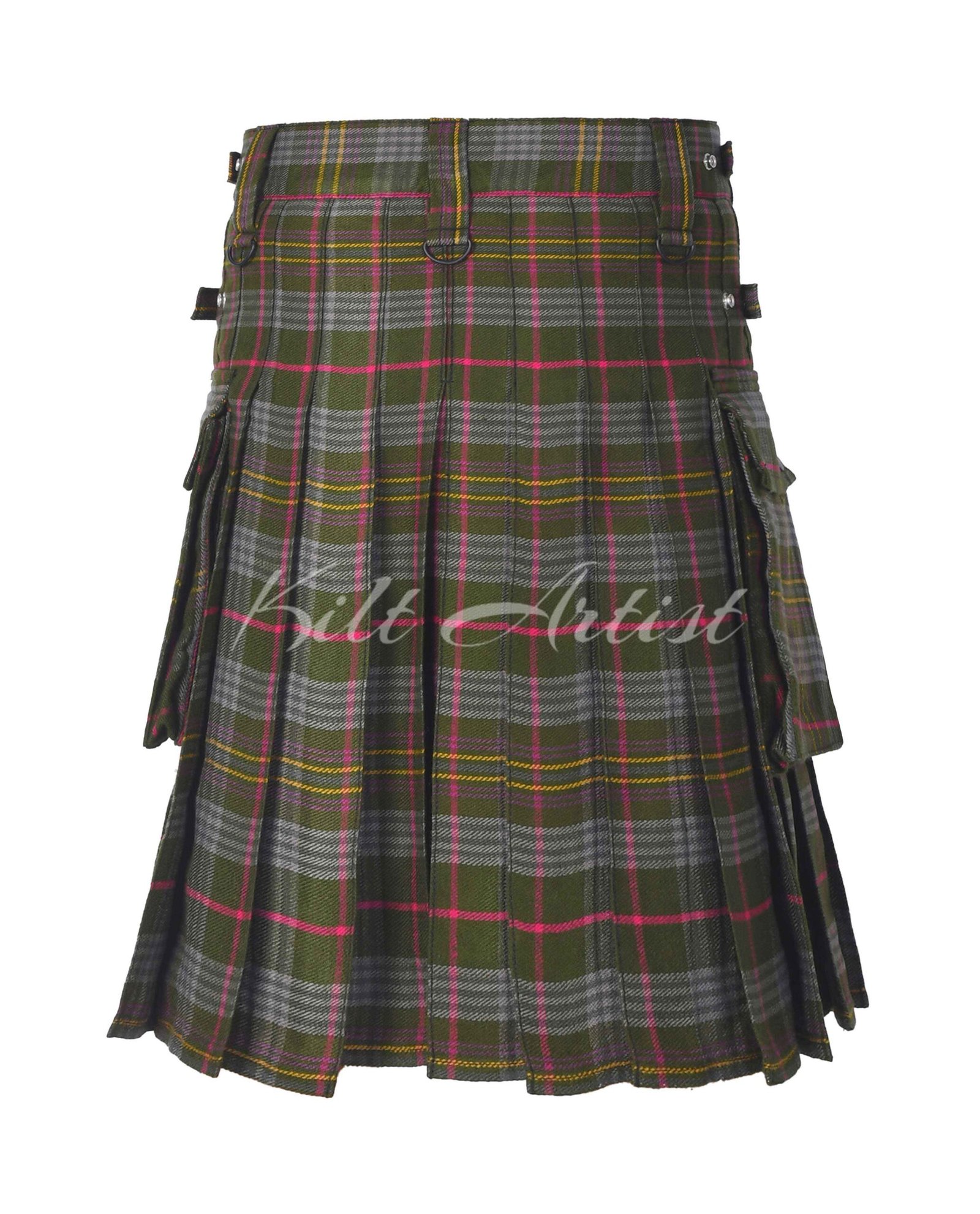 Kennedy Weathered Tartan Utility Kilt