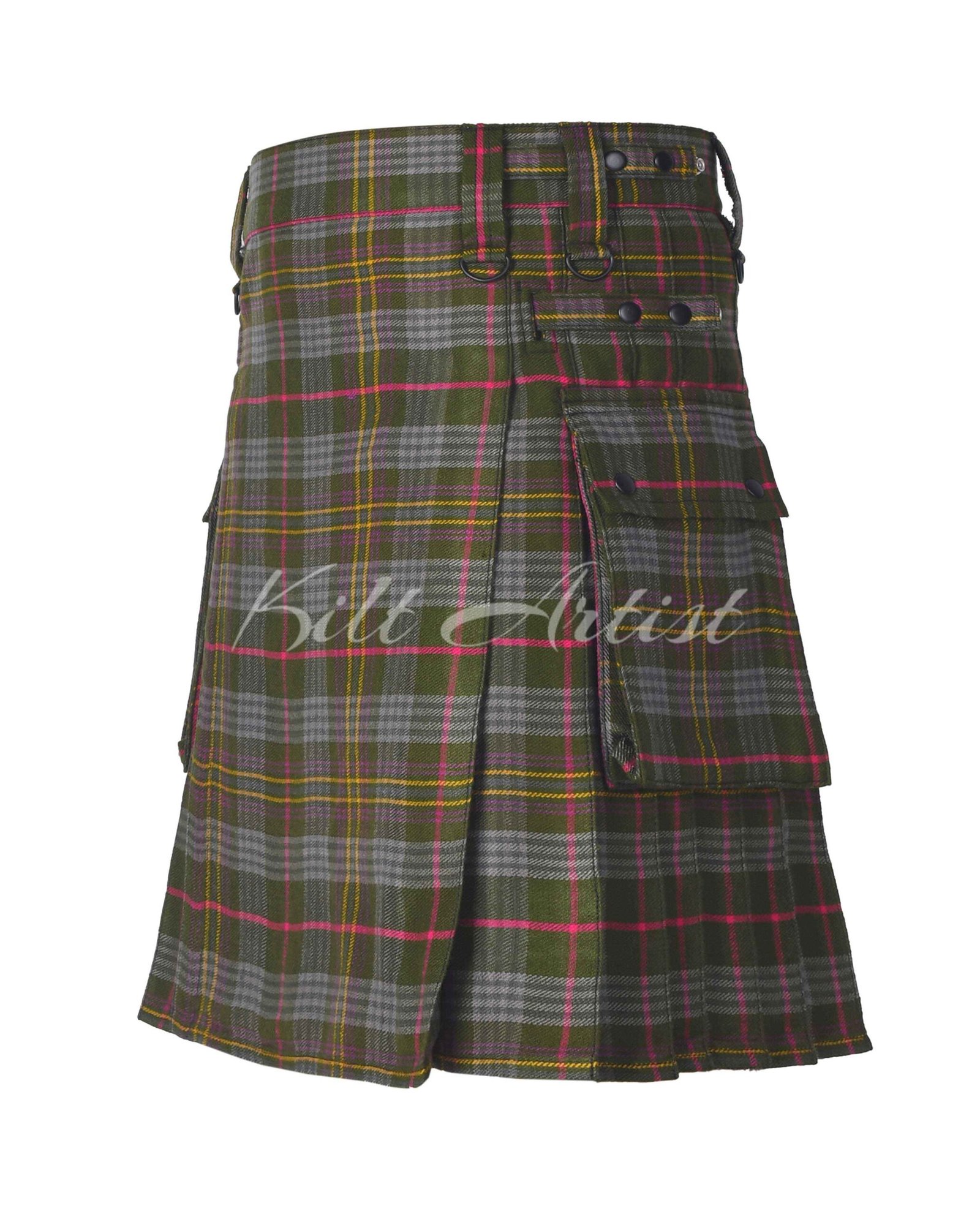 Kennedy Weathered Tartan Utility Kilt
