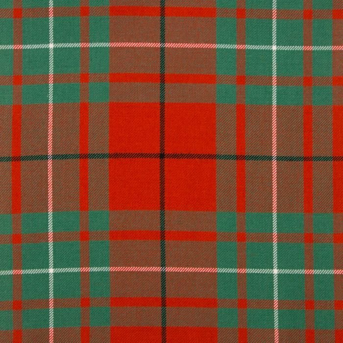 MacAuley Red Ancient Tartan Fabric