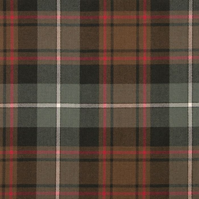 MacRae Hunting Weathered Tartan Fabric