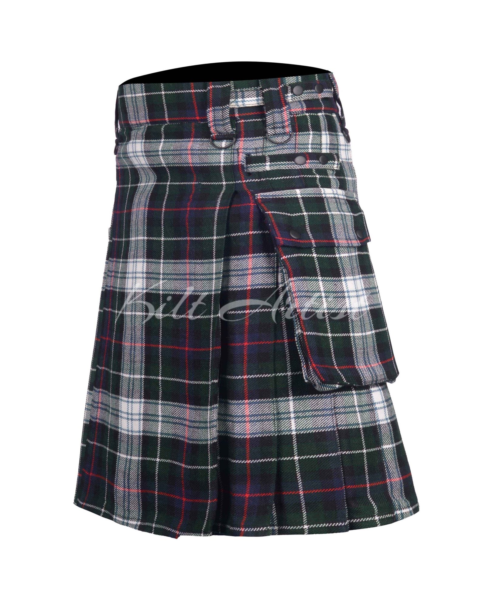 Mackenzie Dress Tartan Utility Kilt - Image 3