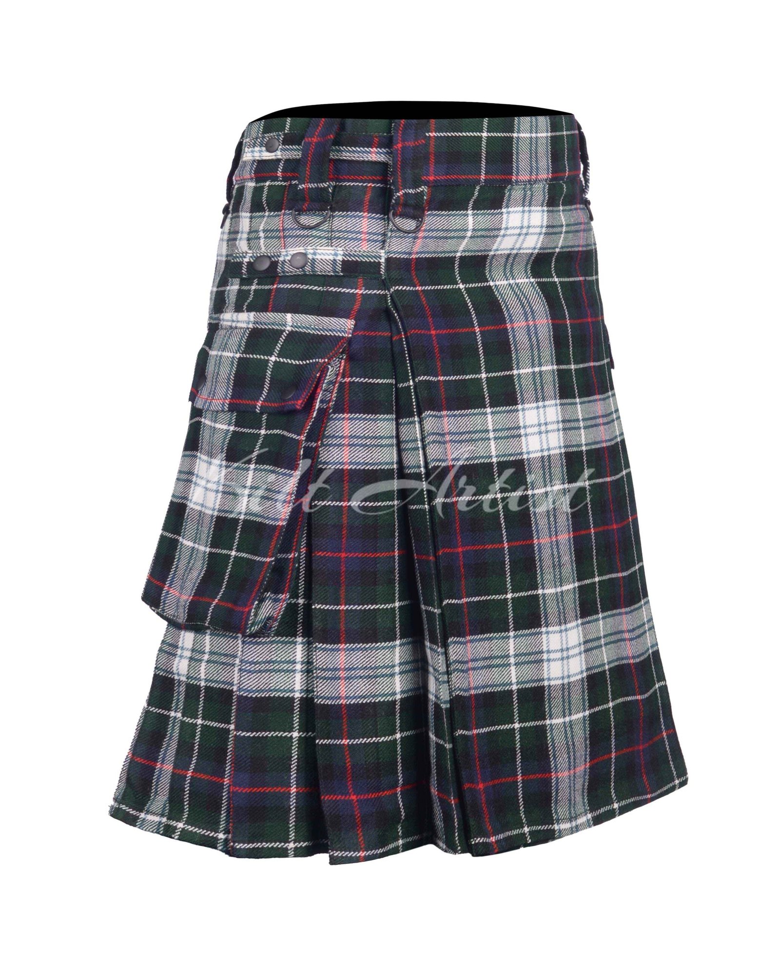 Mackenzie Dress Tartan Utility Kilt - Image 2