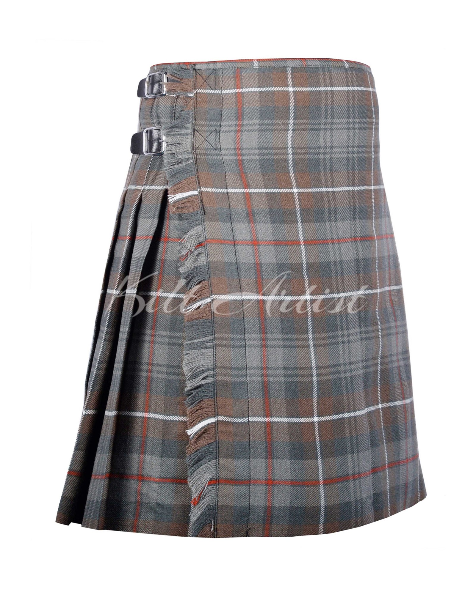Mackenzie Weathered 8 Yard Kilt