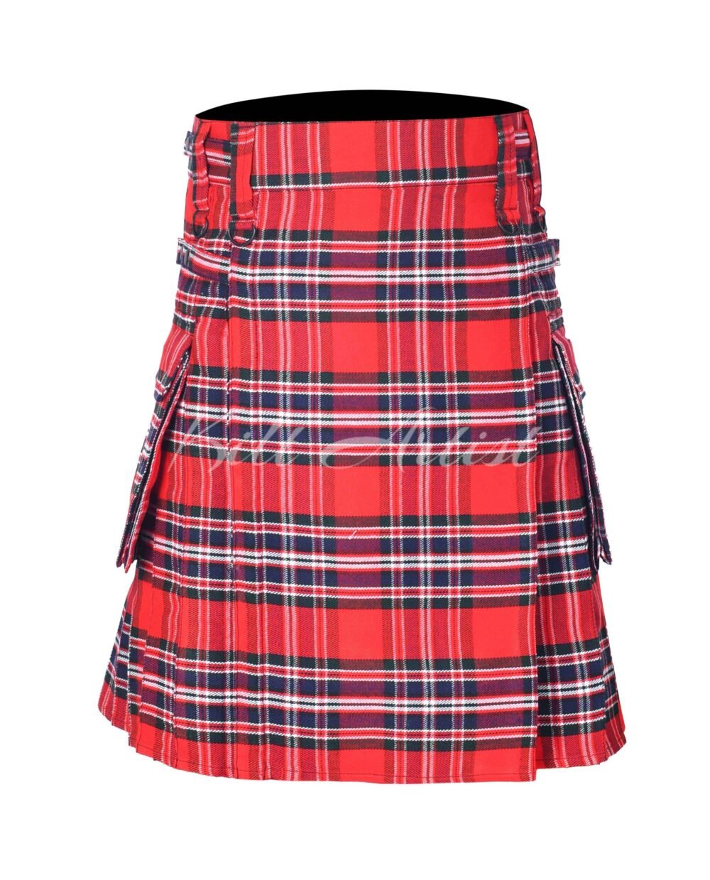 Macrae Red Tartan Utility Kilt