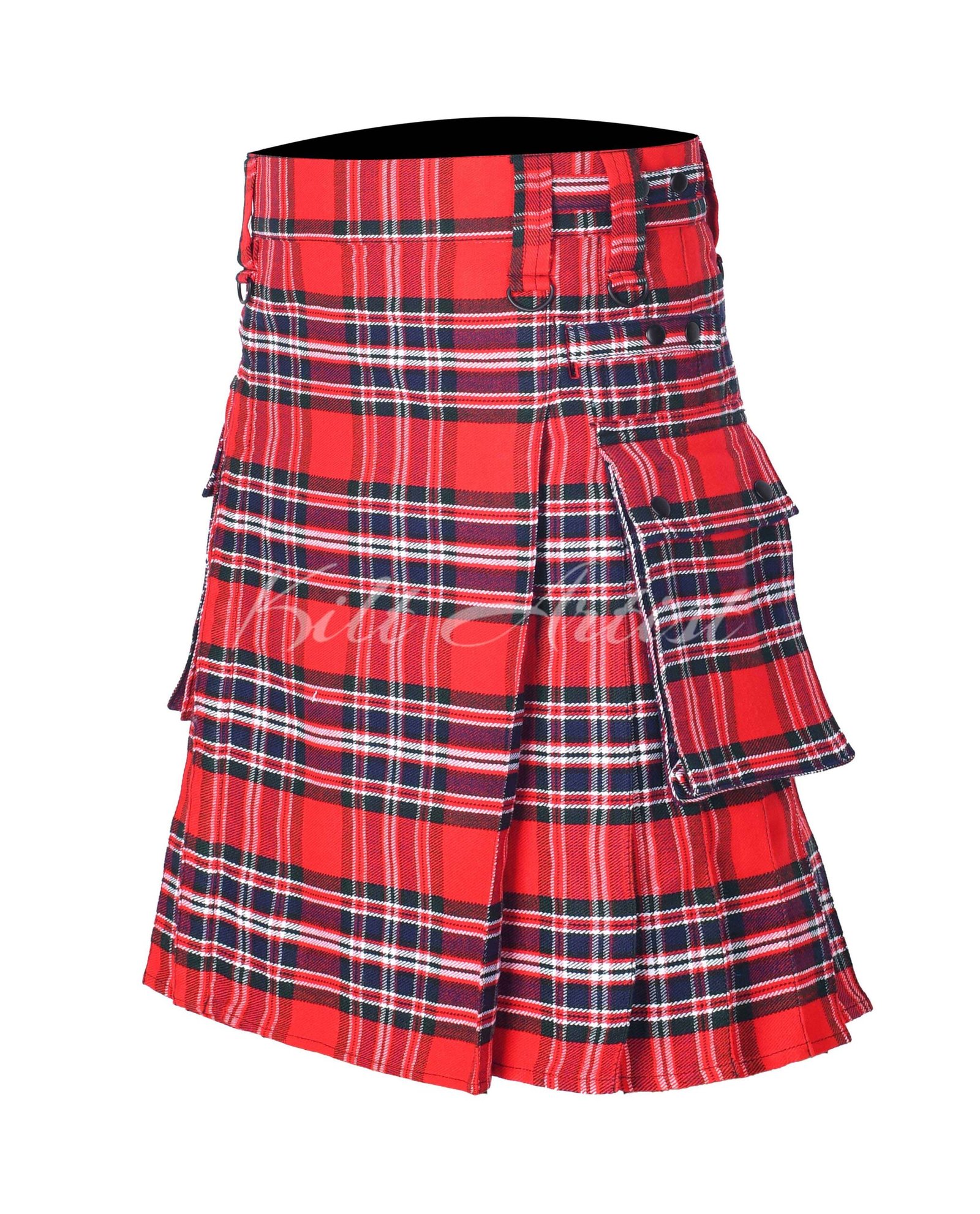 Macrae Red Tartan Utility Kilt