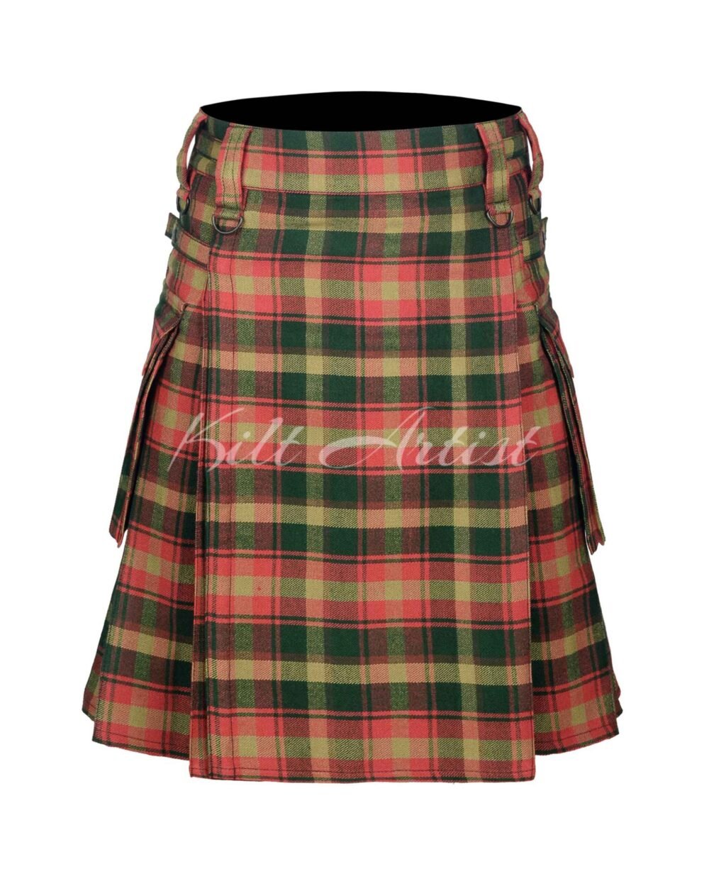 Maple Leaf Tartan Utility Kilt