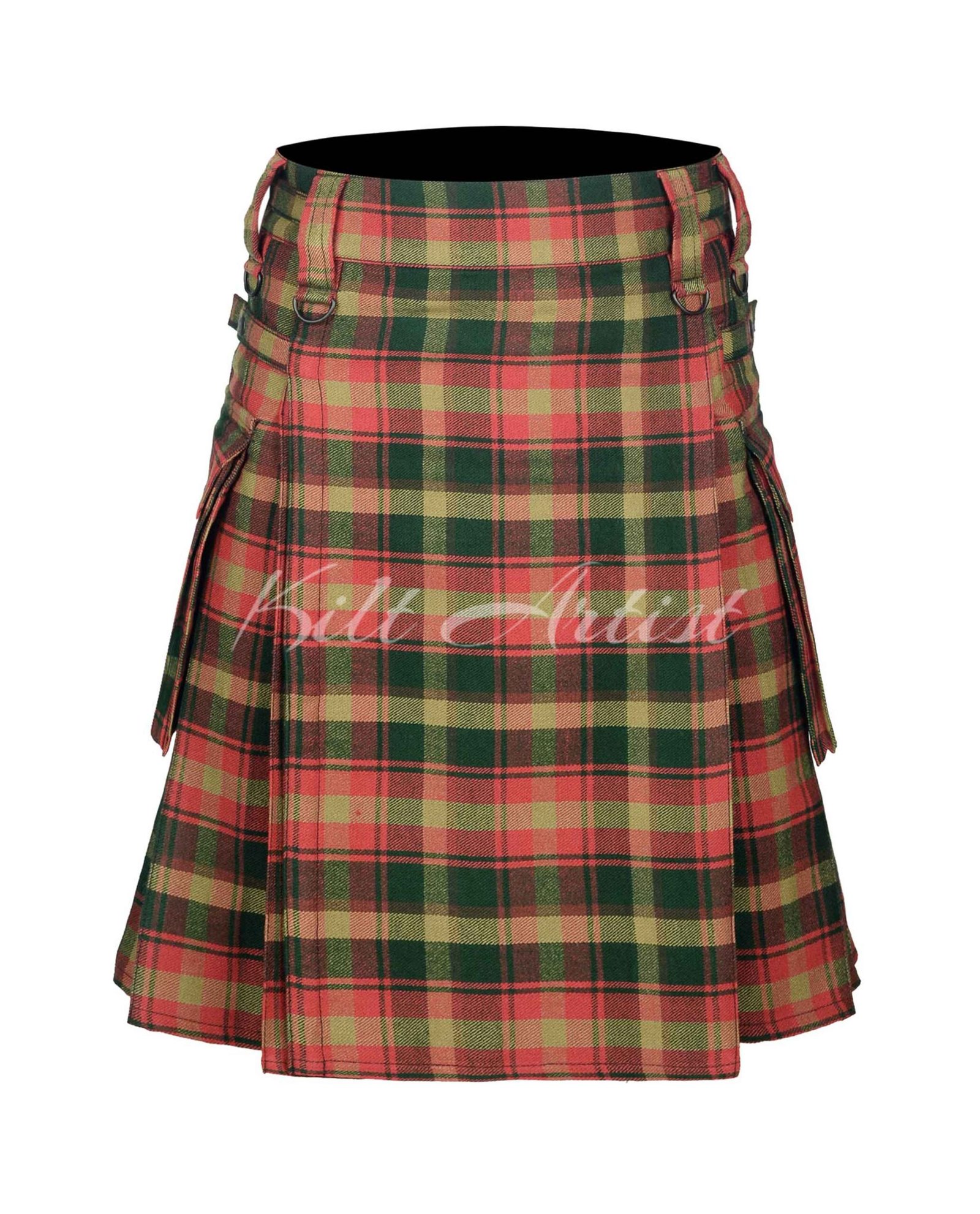 Maple Leaf Tartan Utility Kilt