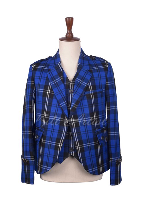 Ramsay Blue Hunting Tartan Argyll Jacket