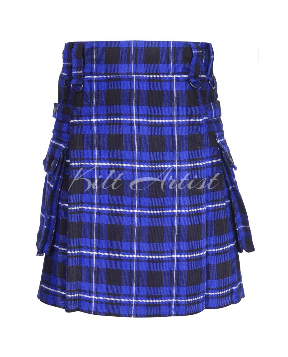 Ramsey Blue Tartan Utility Kilt