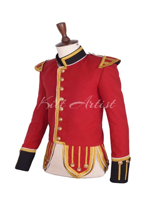 Red Drummer Doublet Jacket - Image 2