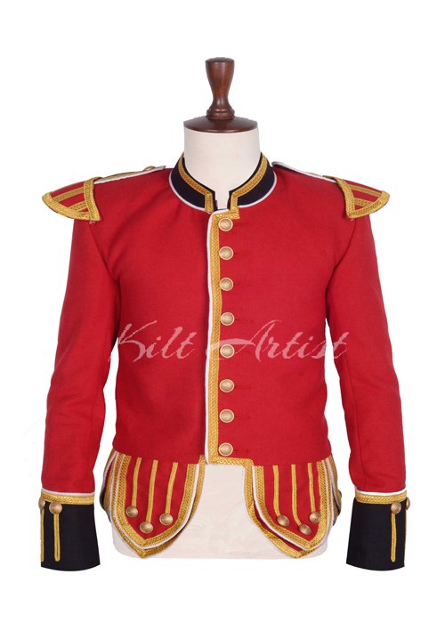 Red Drummer Doublet Jacket