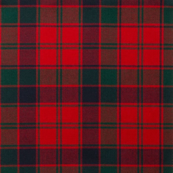 Robertson Red Modern Tartan Fabrics