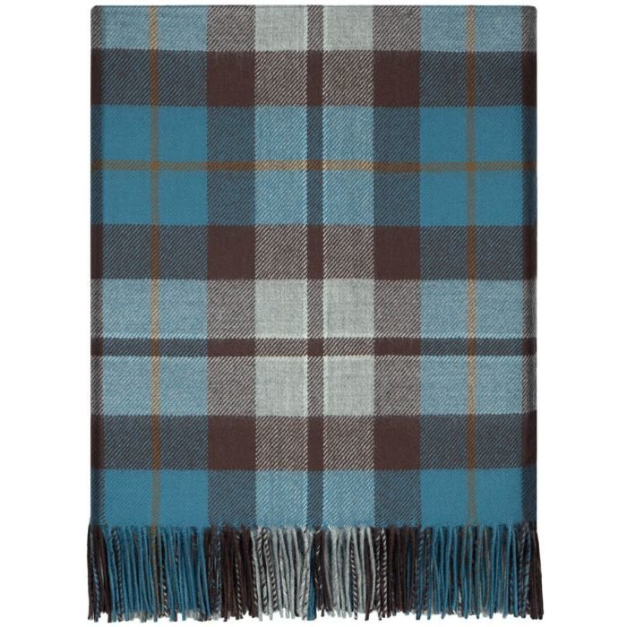 Rose Hunting Grey Tartan Fabrics