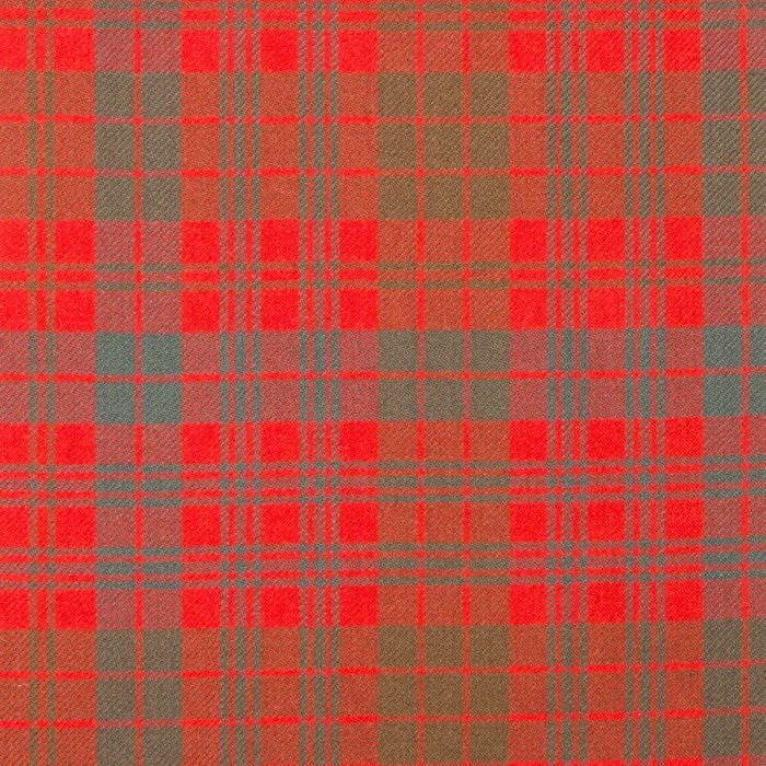 Ross Red Weathered Tartan Fabrics