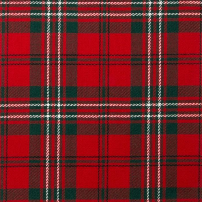 Scott Red Modern Tartan Fabrics