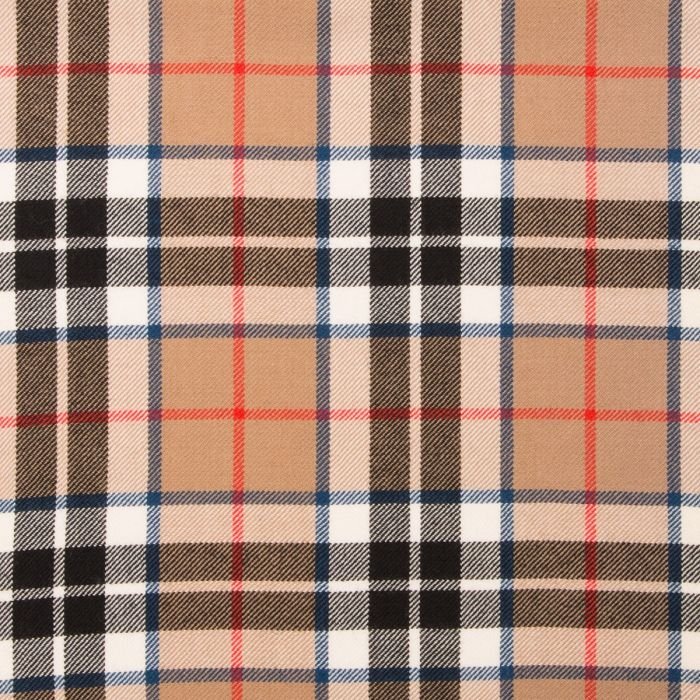 Thomson Camel Tartan Fabric